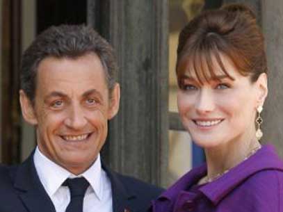 Carla Bruni Sarkozy protegge la sua gravidanza